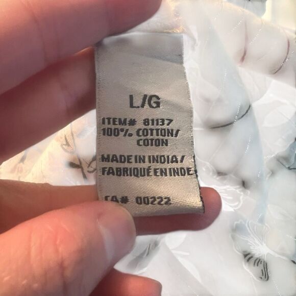 Nevada floral 100% cotton button down blouse - Picture 4 of 8